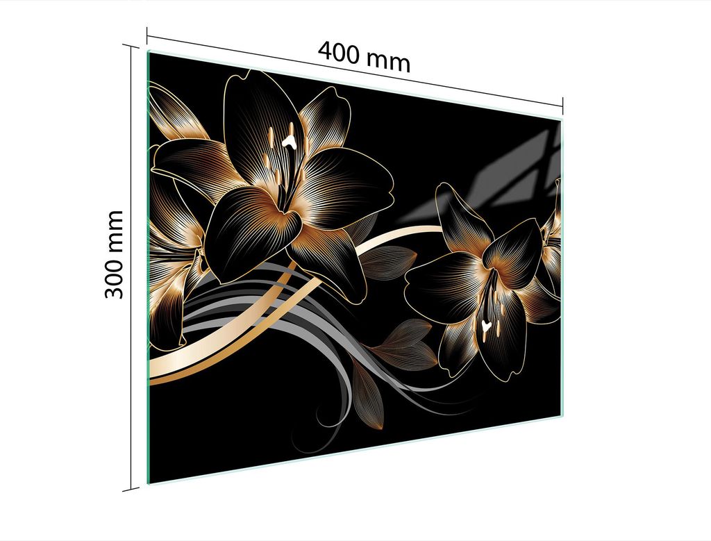 Schneidebrett Herdabdeckplatte Multiglasschneidplatte 40x30 Produktbild 