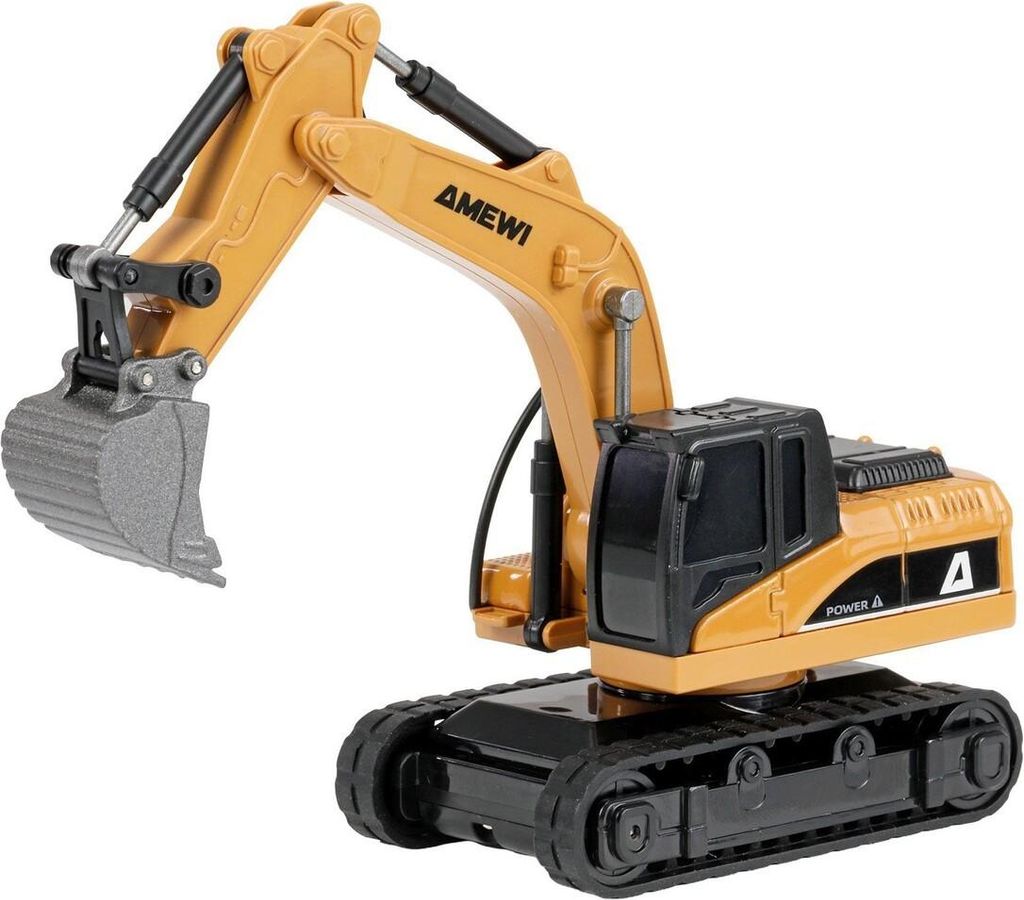 AMEWI 22744 Amewi Mini-Bagger Metall proportional 8-Kanal Imagen del producto 