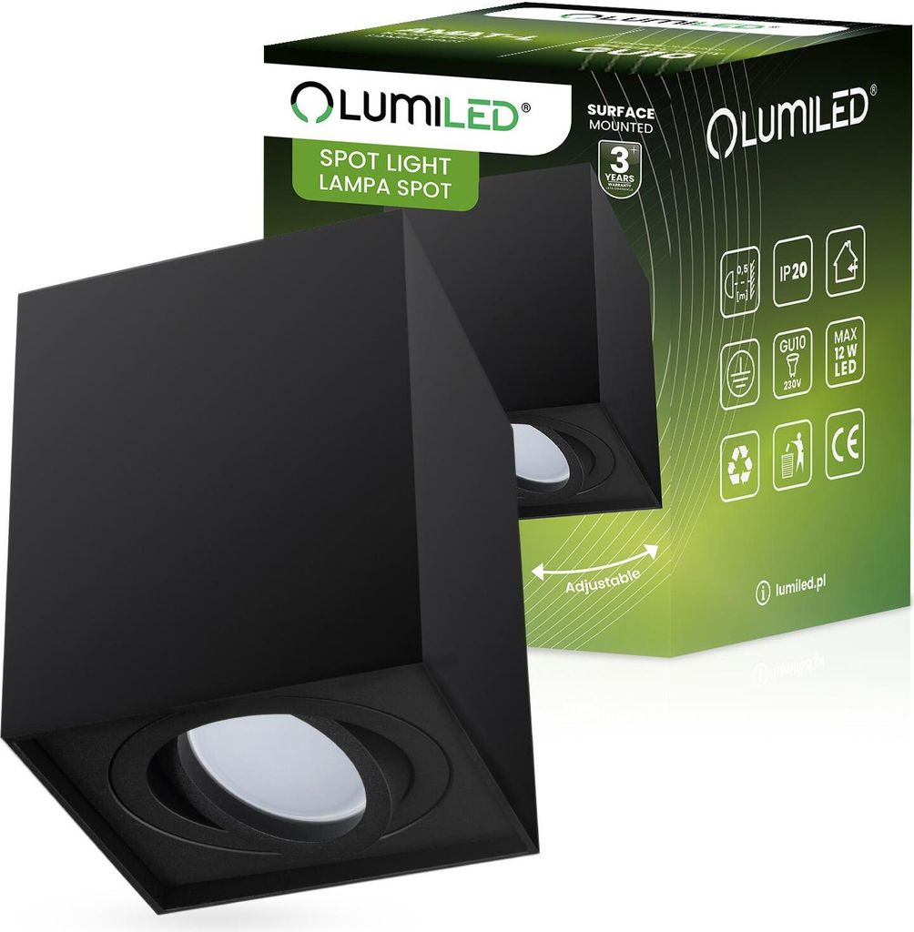 Bodové svítidlo LUMILED pro povrchovou montáž, stropní Obrázek produktu 