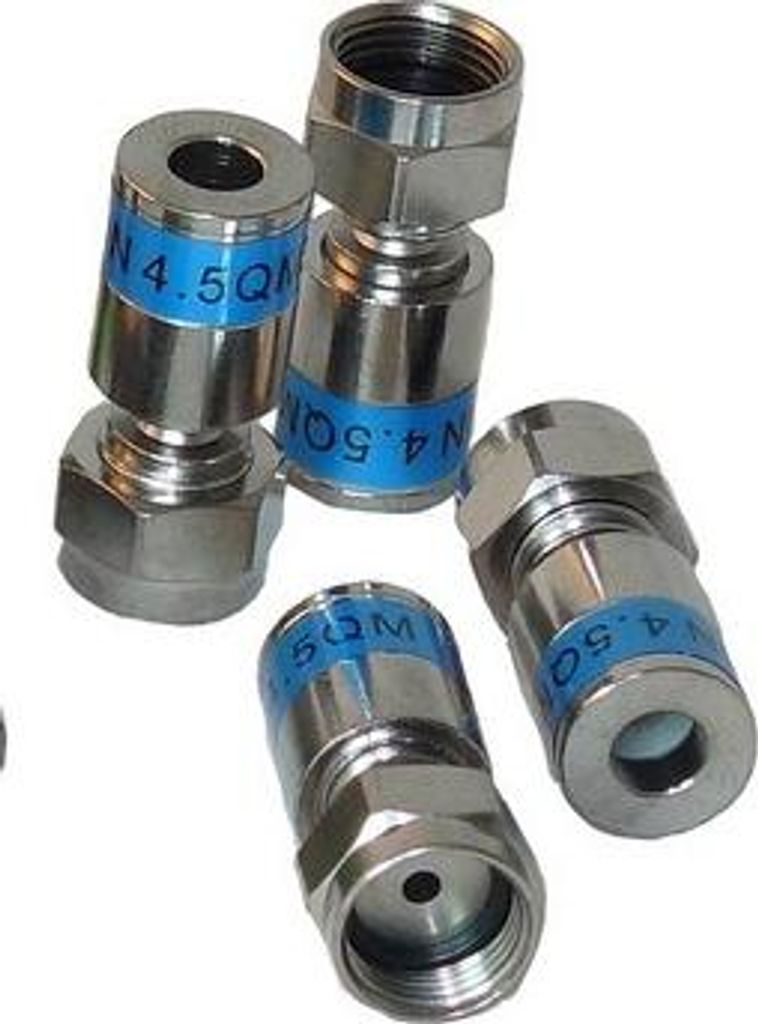 Televes FUP0729, F-Typ, F, F, Box, 50 Stück(e)