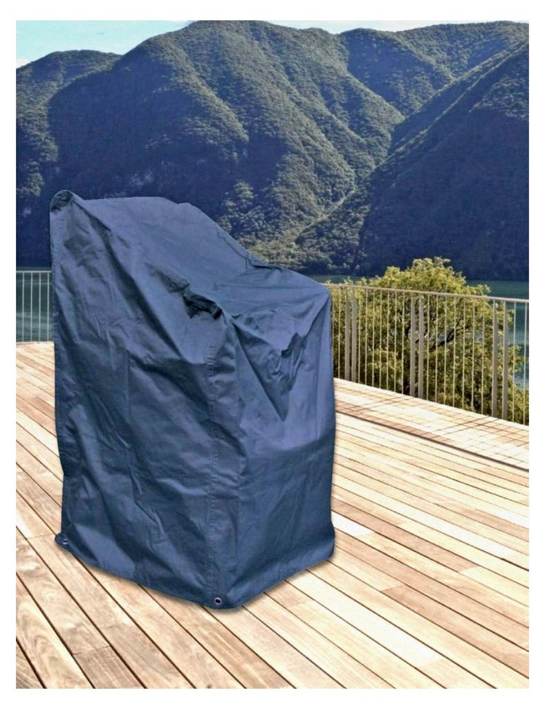 Schutzhülle für Stuhl oder Relaxliege anthrazit 63x66x117 cm