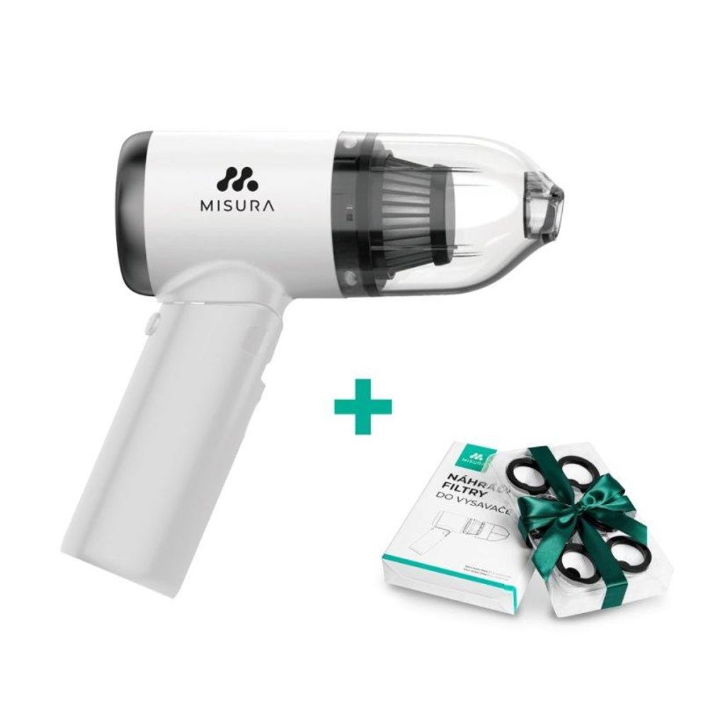 MISURA MA01 - kabelloser tragbarer Autostaubsauger, faltbar, 5 000Pa, WHITE