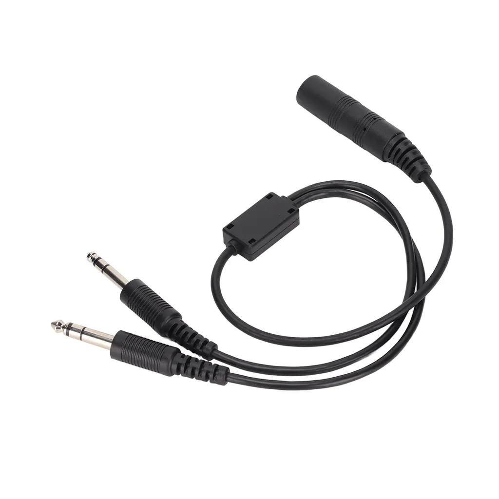 Solution Adaptateur Casque Hélicoptère - Résout Problème Double Fiche - 7