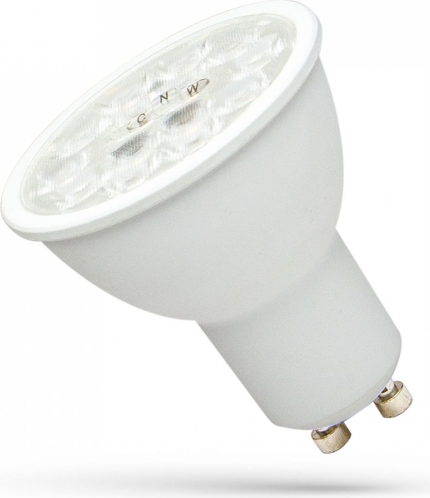 Spectrum LED GU10 6W Reflektor 550lm 38° mit Linse weiß Produktbild 