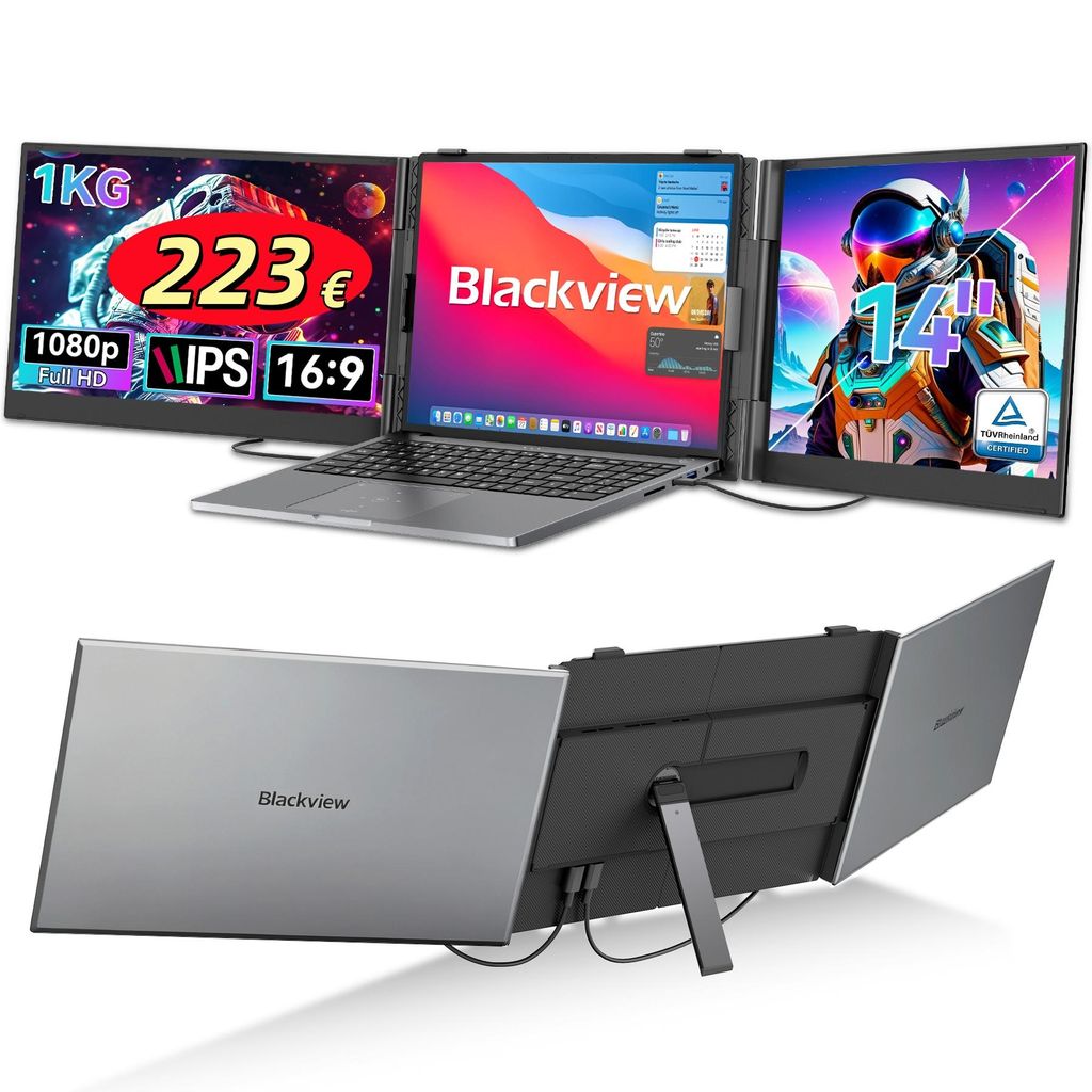 Blackview DCM6, monitor portatile da 14", monitor per Immagine del prodotto 