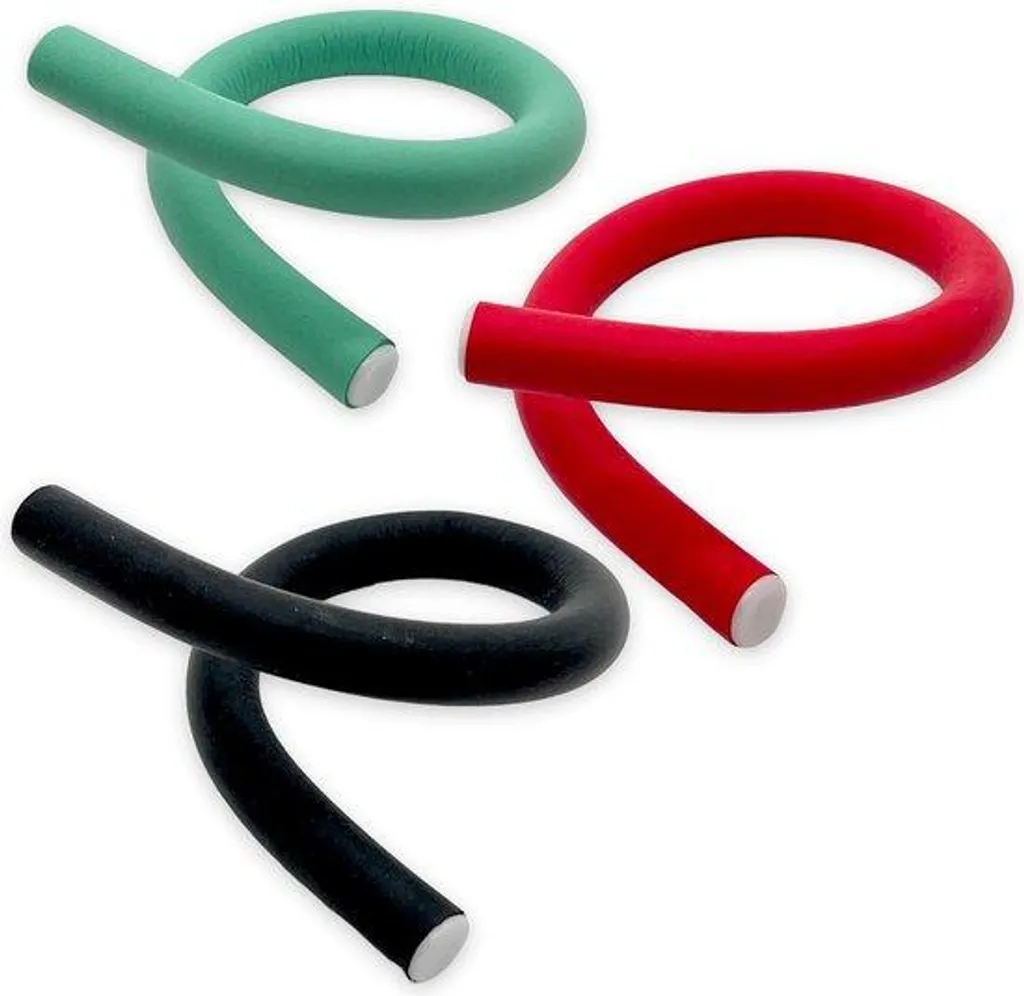 Bigoudis en mousse flexibles lot de 6 pour des ondulations naturelles