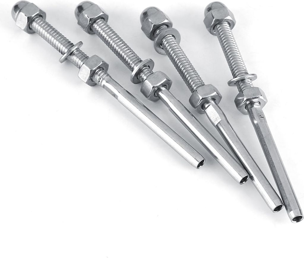1,85 Zoll Edelstahl Langable Fadenstudentende, Kabelspanner, 1/8 "Innenr?ume fr den Outdoor