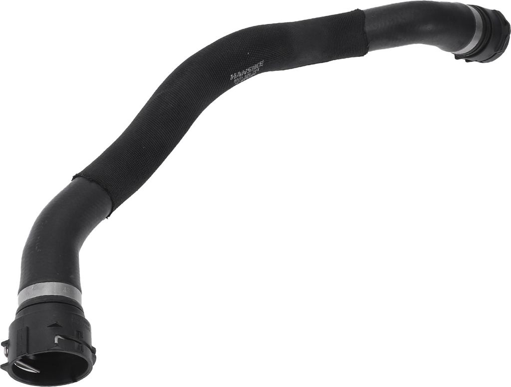 Heizschlauch Kühlerschlauch Nr. 8R0121101 für Audi Q5 2.0L 2011-2012 Schwarzes Gummi 1 Stück Kühlmittelschlauch Gute Abdichtung
