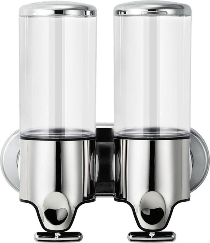 1000 ml Seifenspender zur Wandmontage, Seifenspender zur Wandmontage im Badezimmer, Duschgel, Shampoo und Spülung für Badezimmer, Küche, Hotel (...