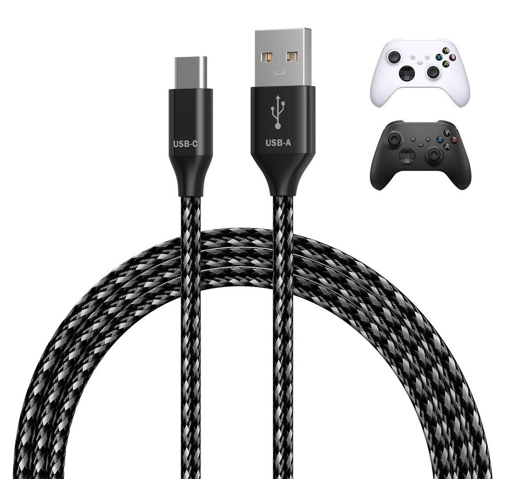 USB-C Kabel für Xbox 3m USB-A auf Type-C 2 Stk – für Xbox Produktbild 