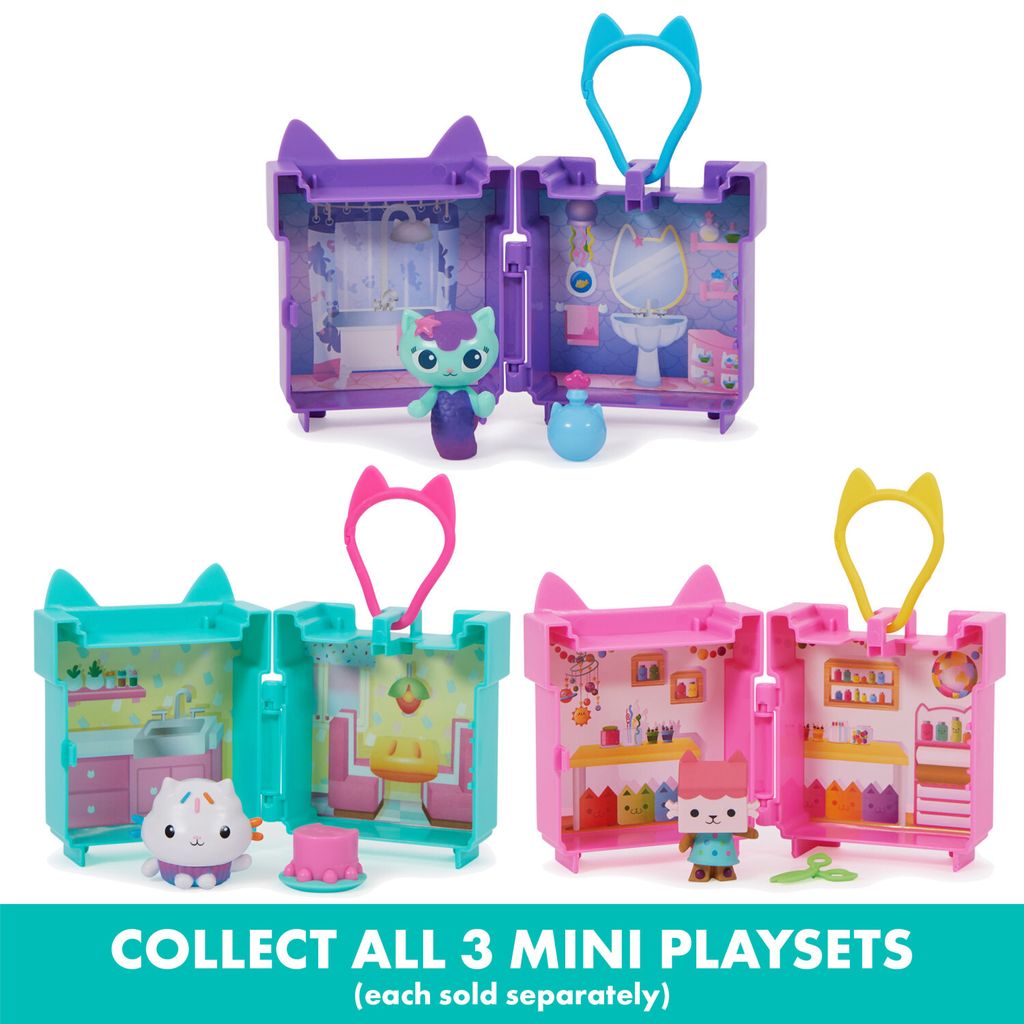 Gabby's Dollhouse GDH PYS Clip on Playset 1 MerCat GML, Obrázek produktu 