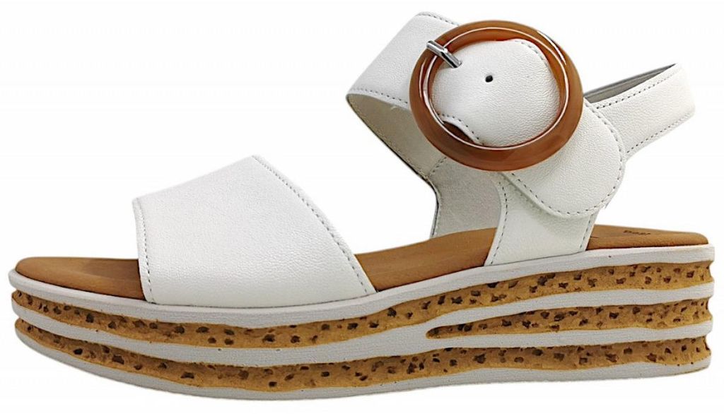 Gabor Damen-Sandalette Weiß, Farbe:weiß, UK Größe:11