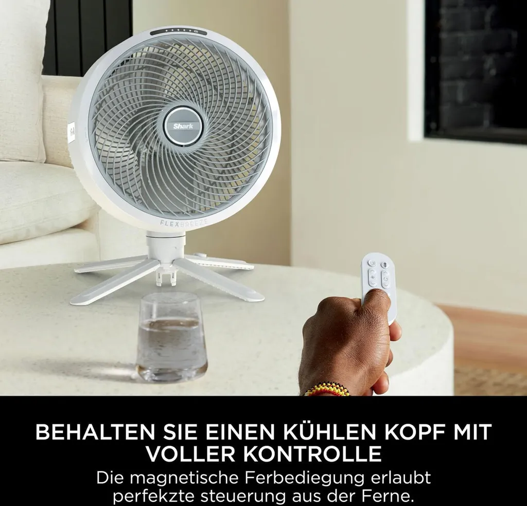Ventilateur sans fil Ninja FA220EU commutable pied et table portable - 15