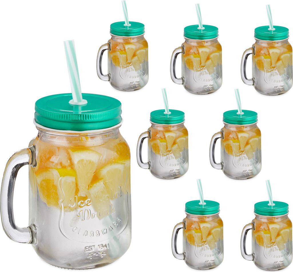 Relaxdays Set Di Ciotole Con Coperchio 4 Pezzi Ciotole - 5