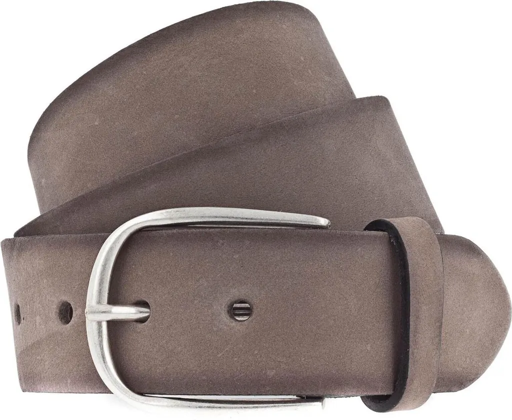 Cintura Vanzetti Denim Love 40mm Grigio Taupe Pelle W75 Offerta