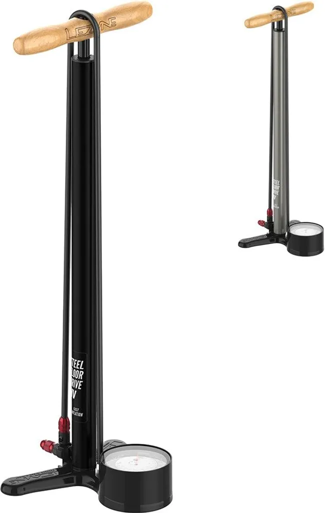 Gonflez vos Pneus VTT Facilement avec la Pompe Lezyne Steel Floor Drive HV