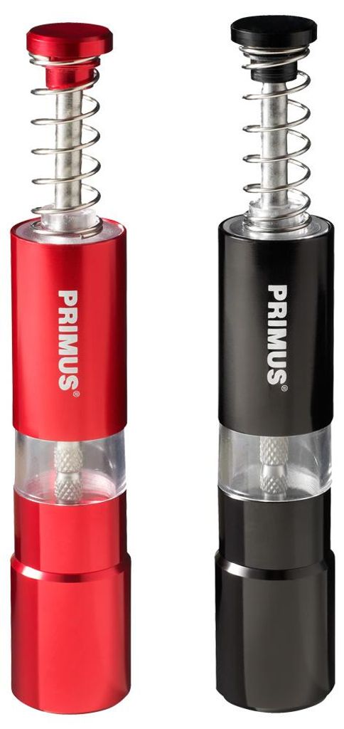 Primus P740630, Salz- und Pfeffermühlen-Set, Rot, Schwarz, Produktbild 