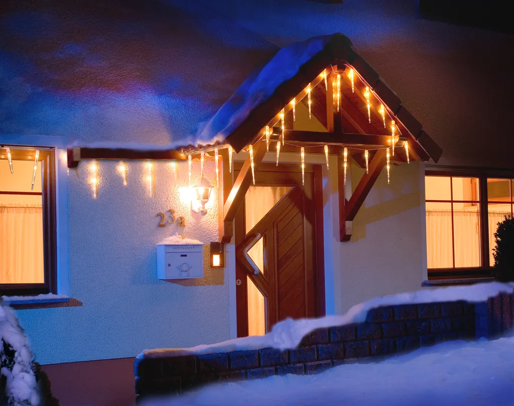Guirlande Led 24 lampes blanc chaud 13,75M effet Zapf haute luminosité - 2