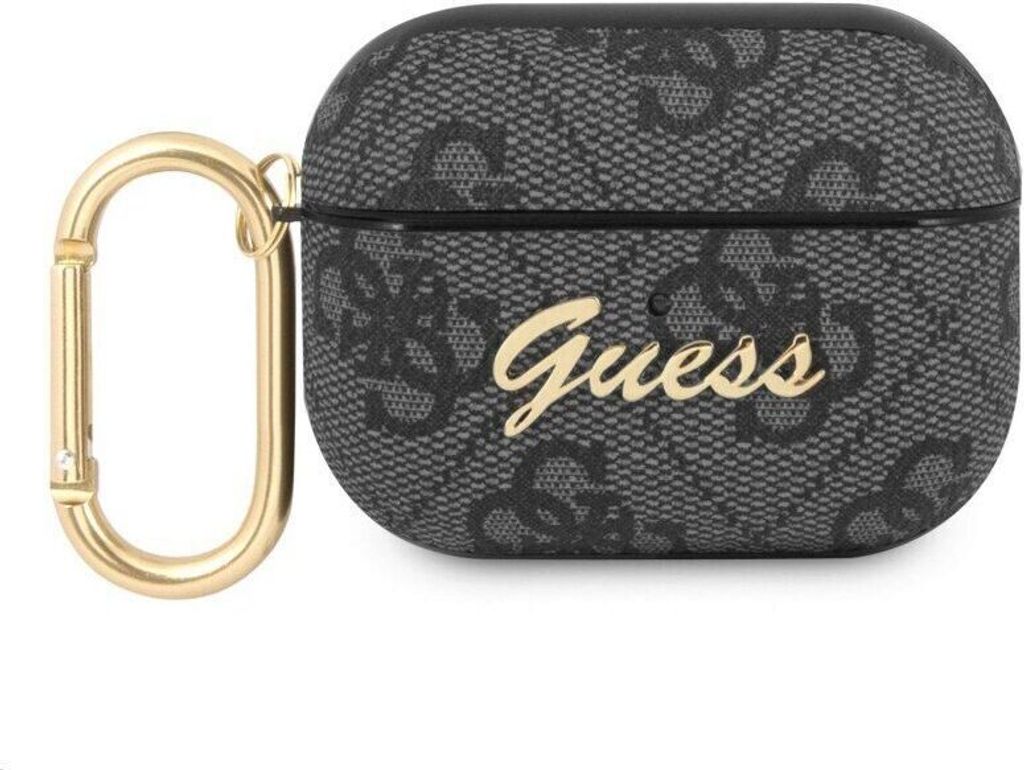 Guess 4G Script PC /PU-Hülle für AirPods Pro Grau Obrázok produktu 4