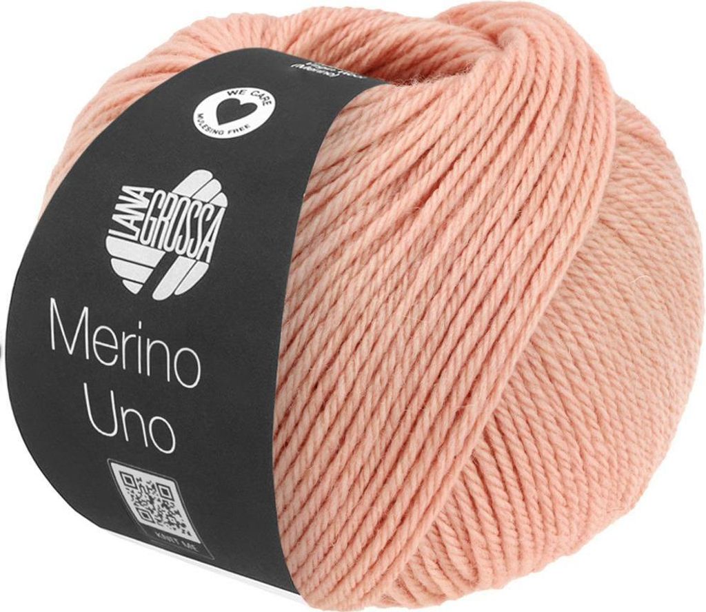 Lana Grossa - Merino Uno 0077 puderrosa Produktbild 