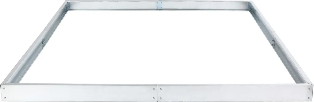 Fondation en acier pour abri de jardin 250x189cm | Cadre Zelsius Robuste