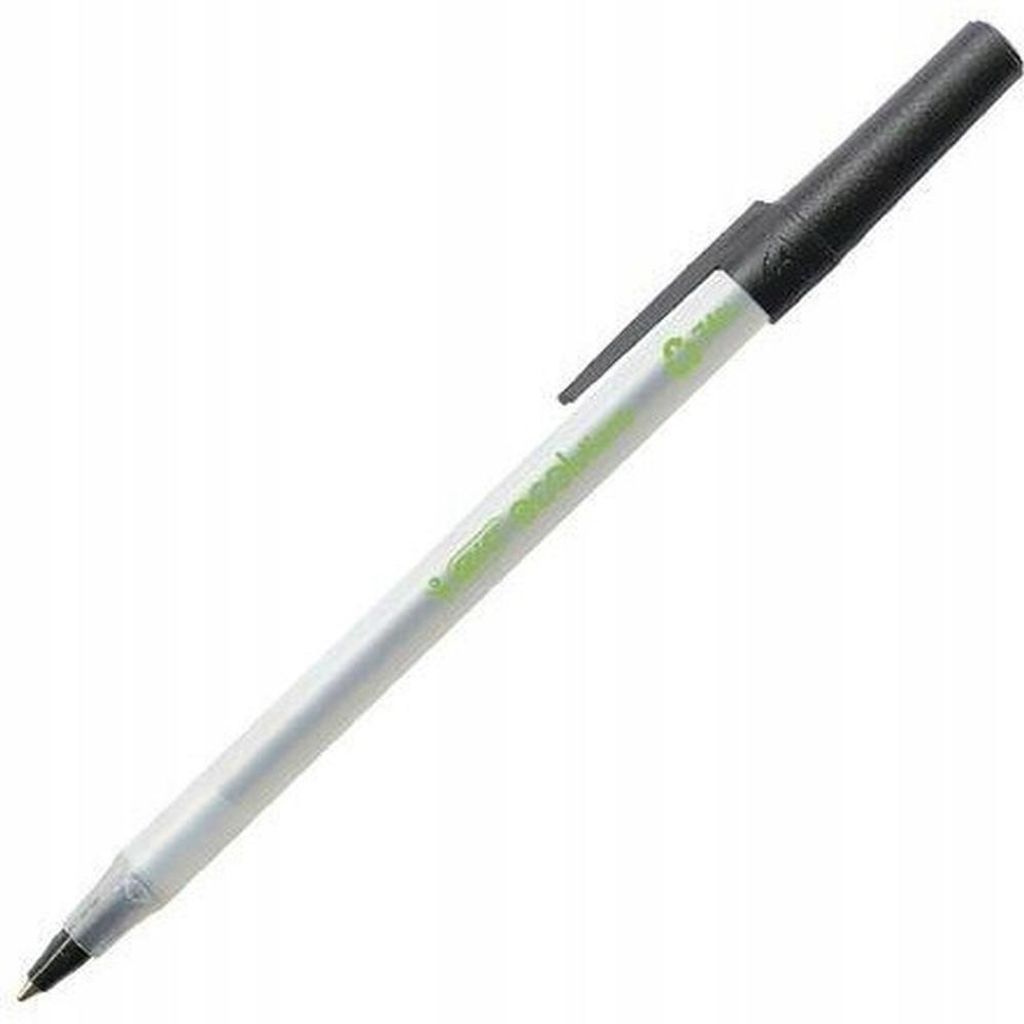 BIC Kugelschreiber ECOlutions Round Stic, Schwarz, 60er Produktbild 