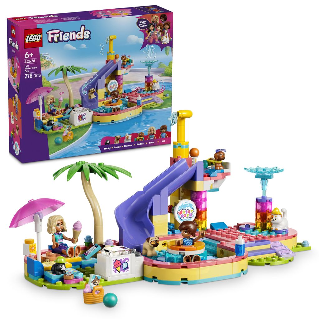 LEGO Friends Lustiger Tag im Wasserpark - Miniatur Spielset Produktbild 