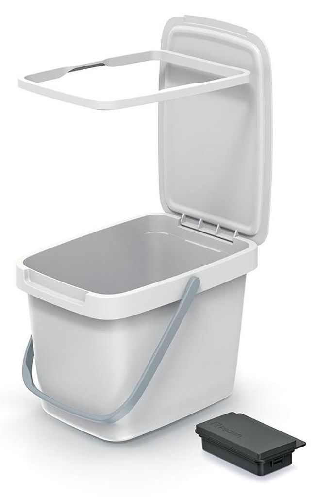 Abfallbehälter 20L SYSTEMA Q COLLECT | Hellgelb Produktbild 