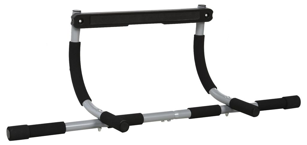HOMCOM Klimrek voor deur, multifunctioneel, stalen frame Productafbeelding 