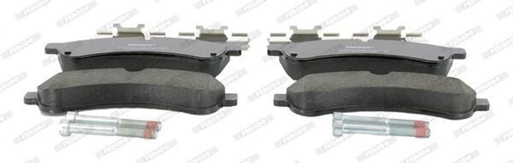 FERODO Bremsbeläge Satz Hinten für CITROËN C4 Coupe (LA) FVR4039