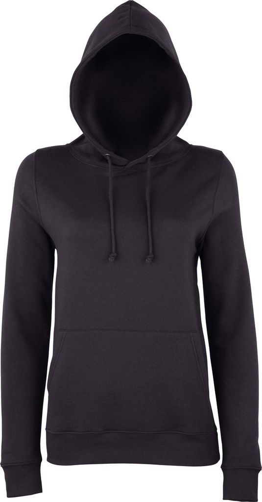 AWDis Just Hoods Damen Kapuzenpullover / Hoodie RW3481 (M) (Rauch-Schwarz)
