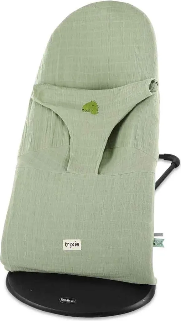 Fodera Trixie Mr Dino per Babybjörn Bliss | Protezione in Cotone Sage