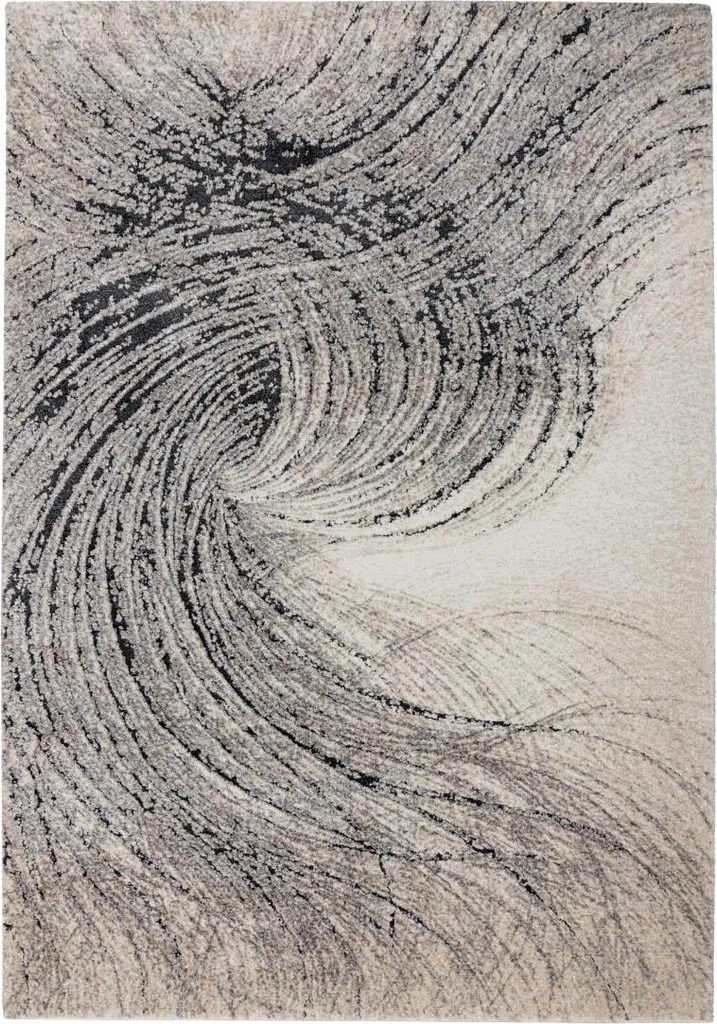 Tapis Gris My Bologna 462 en Fibres Synthétiques Douces 60 x 110 cm