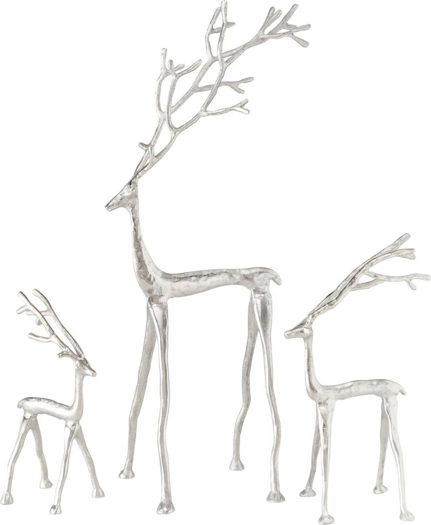 Boltze Gruppe Frody Hirsch silber 67cm (1 Stück)