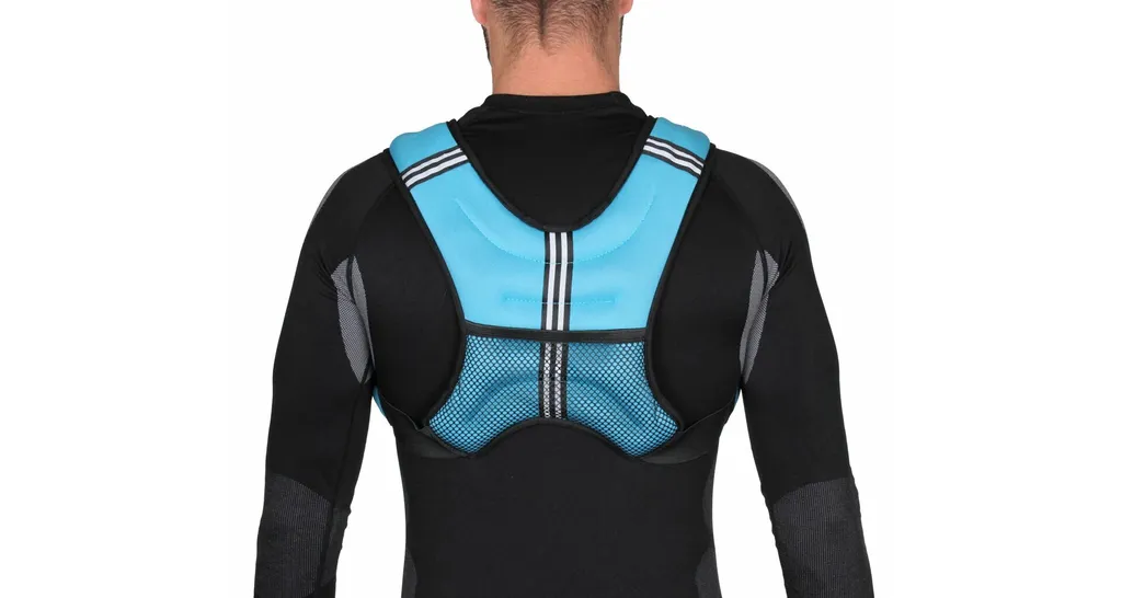 Gilet lesté LS3055 ergonomique - Poids amovibles et confort respirant - 3