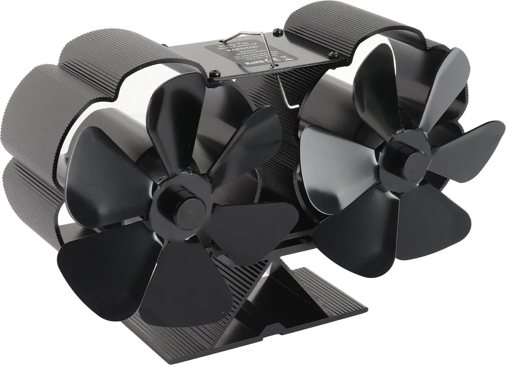 Ventilateur de cheminée pour supprimer les zones froides du foyer