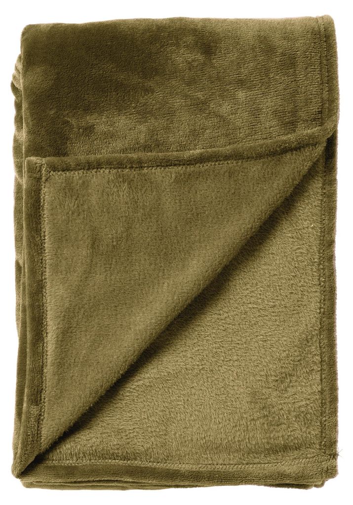 Dutch Decor Wohndecke Marley 150x200 cm Grün