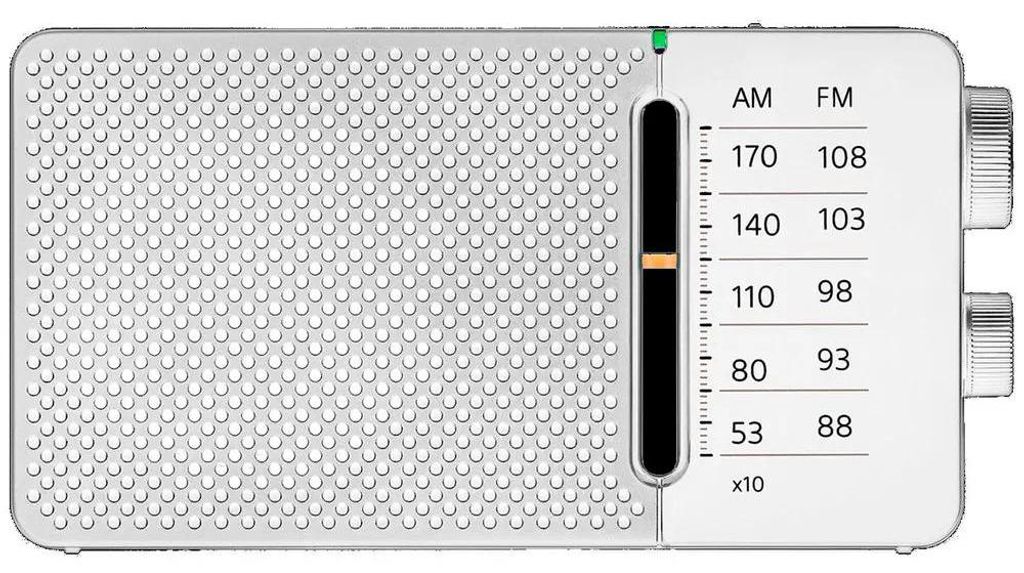 Sangean SR-36, draagbaar, AM, FM, 8 ohm, 6,35 mm (0,25 Productafbeelding 