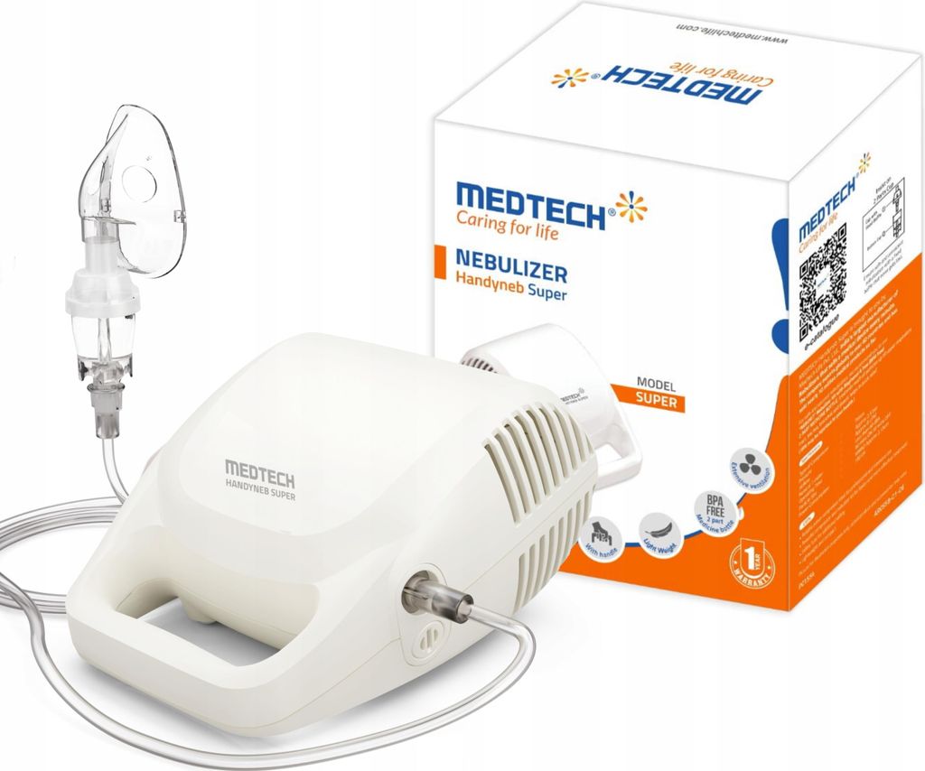 Kolbenvernebler Inhalator 10Ml Mit Maske Für Kinder Und Grosse 0,4Ml/Min