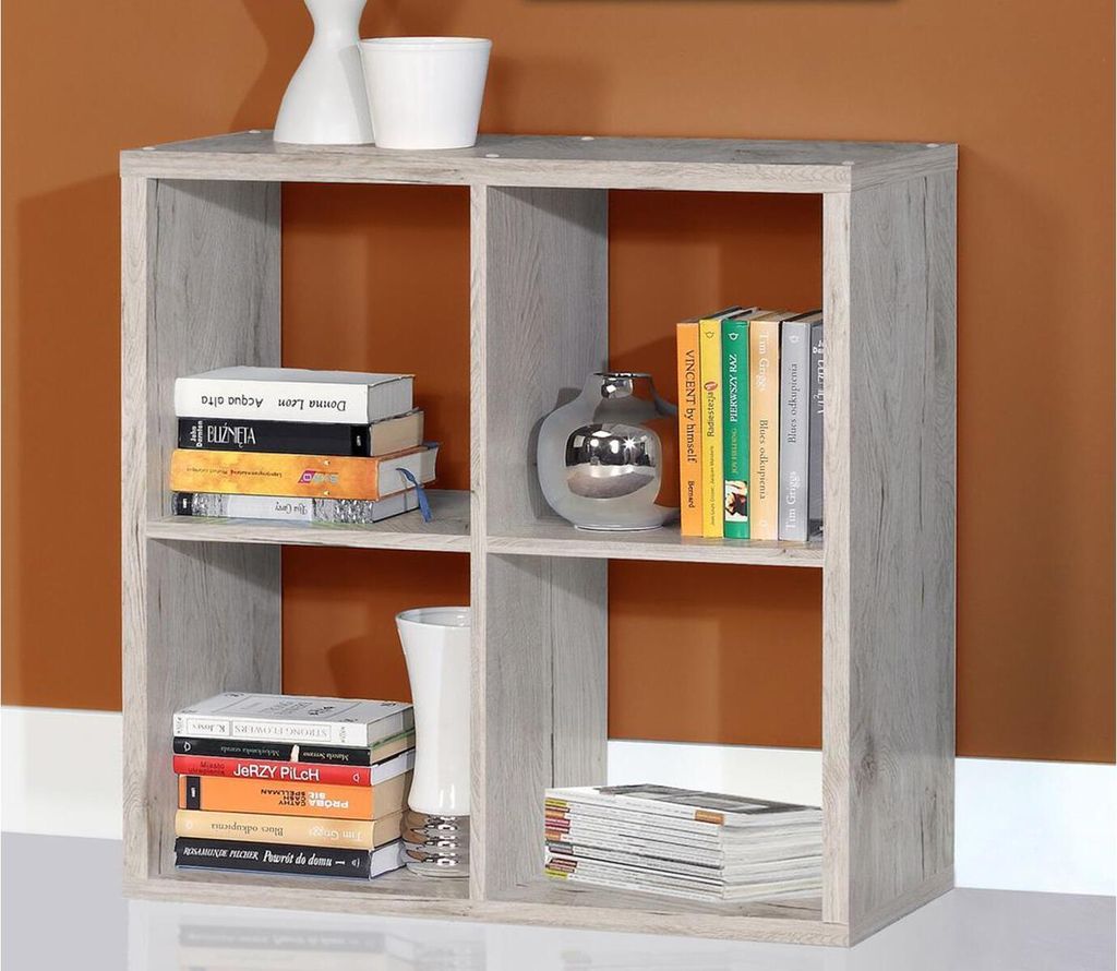 möbelando Regal Standregal Raumteiler Dekoregal Würfelregal Bücherregal Wellington II Sandeiche