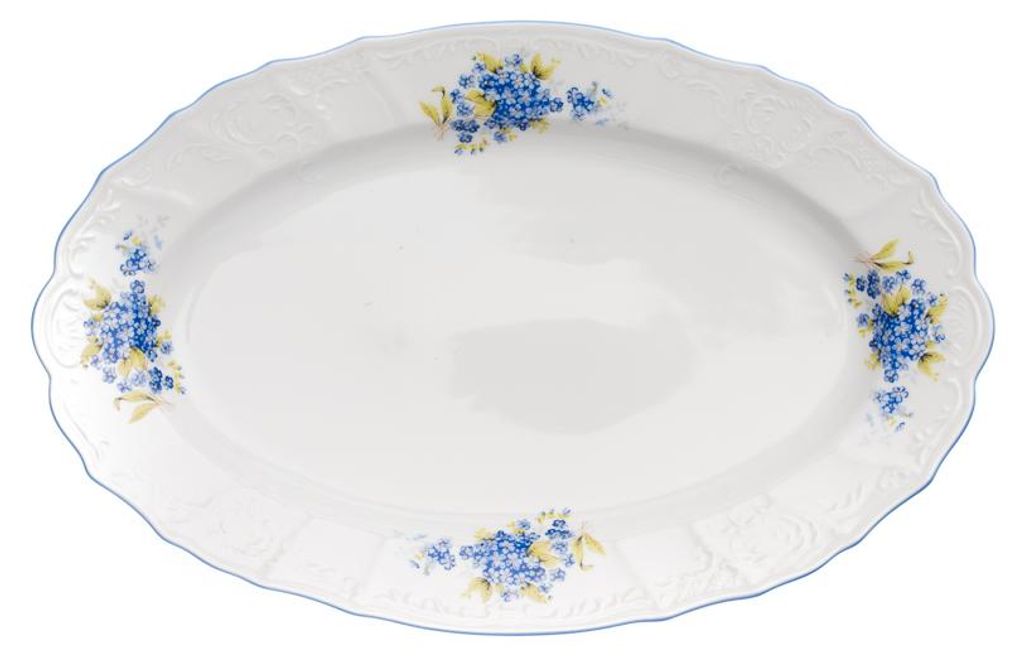 Thun, 1794, ovale Schale, 39 cm, tschechisches Porzellan, Produktbild 