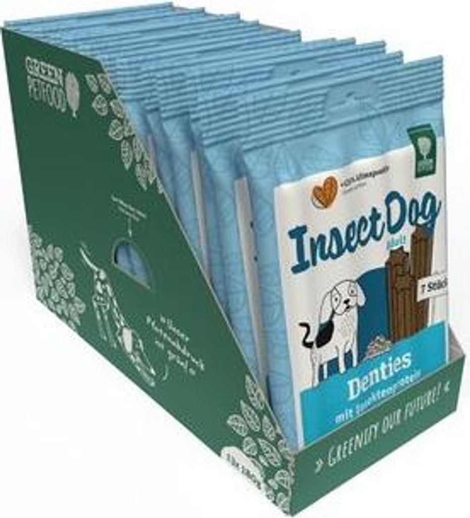 Hundesnack | Green Petfood | InsectDog Denties | 1 VE (13 x Produktbild 
