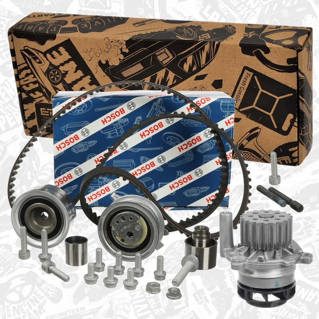 Kit Courroie de Distribution et Pompe à Eau pour Polo 6R1 et Passat V