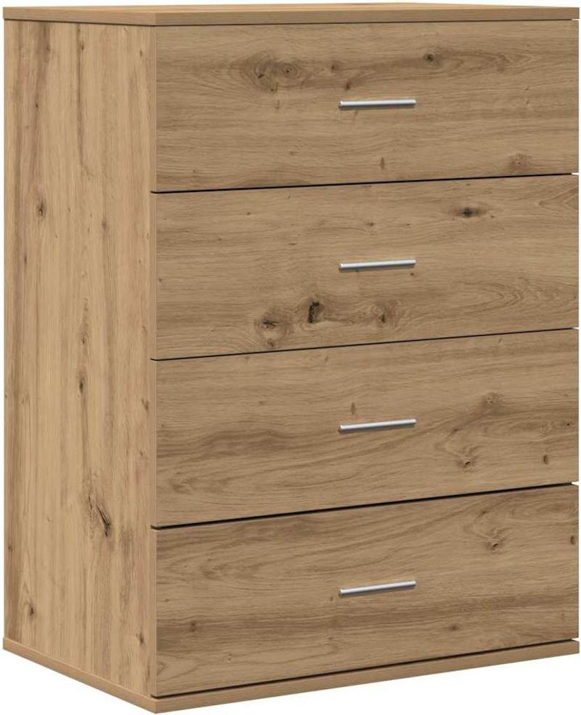 Sideboard Artisan-Eiche 60 x 39 x 80 cm Holzwerkstoff