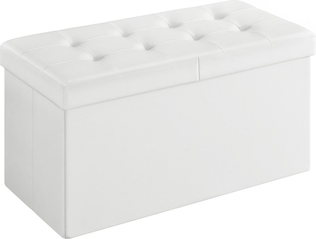SONGMICS Sitztruhen faltbar 80L Stauraum 76x38x38cm bis 300 Produktbild 8