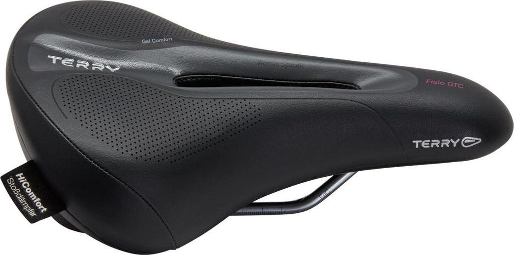 Terry Sattel Fisio GTC Gel Damen schwarz