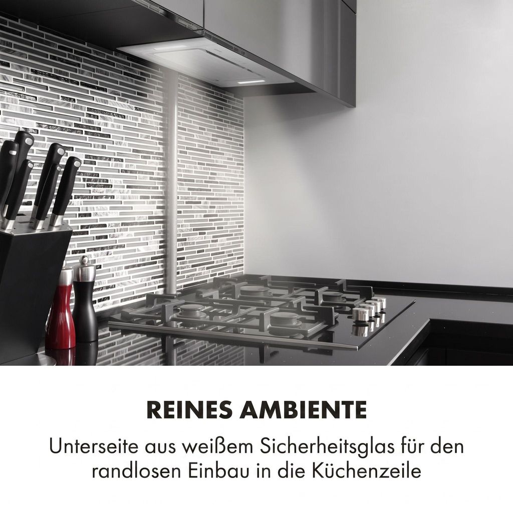Klarstein Hektor Dunstabzugshaube Einbauhaube - Produktbild 