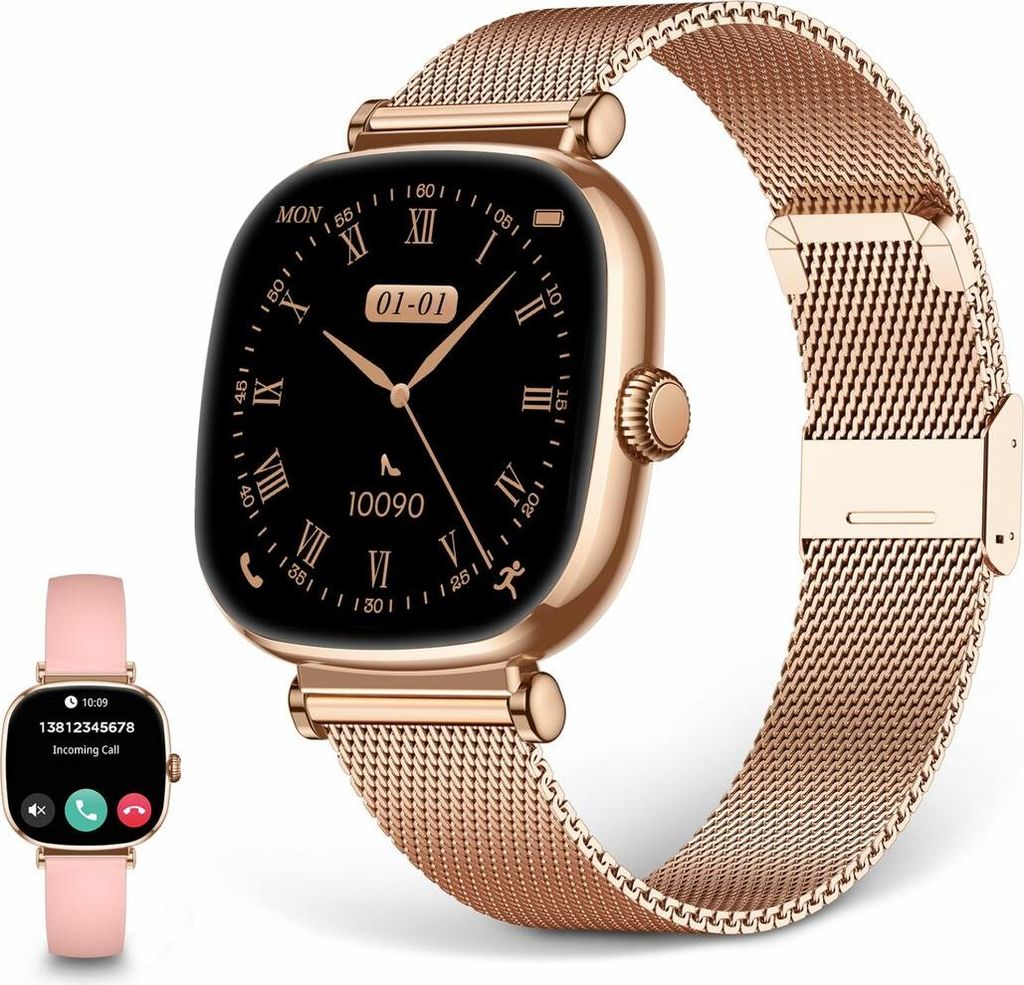 Ksix BXSW30R, 4,32 cm (1.7"), AMOLED, Touchscreen