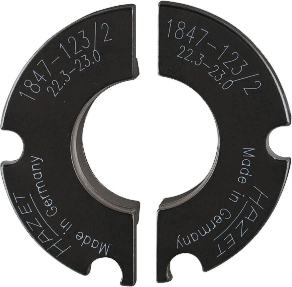 Hazet Halbschalen Paar, Ø 22,3 – 23 mm 1847-123/2
