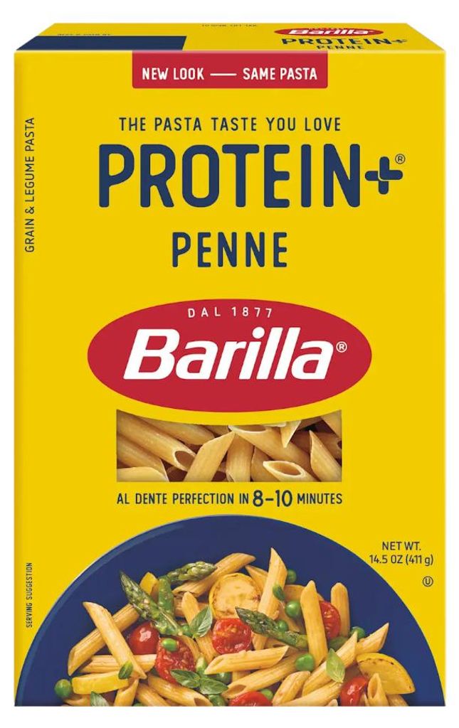 Barilla Penne Rigate Protein Plus s hrachovým proteinem Obrázek produktu 